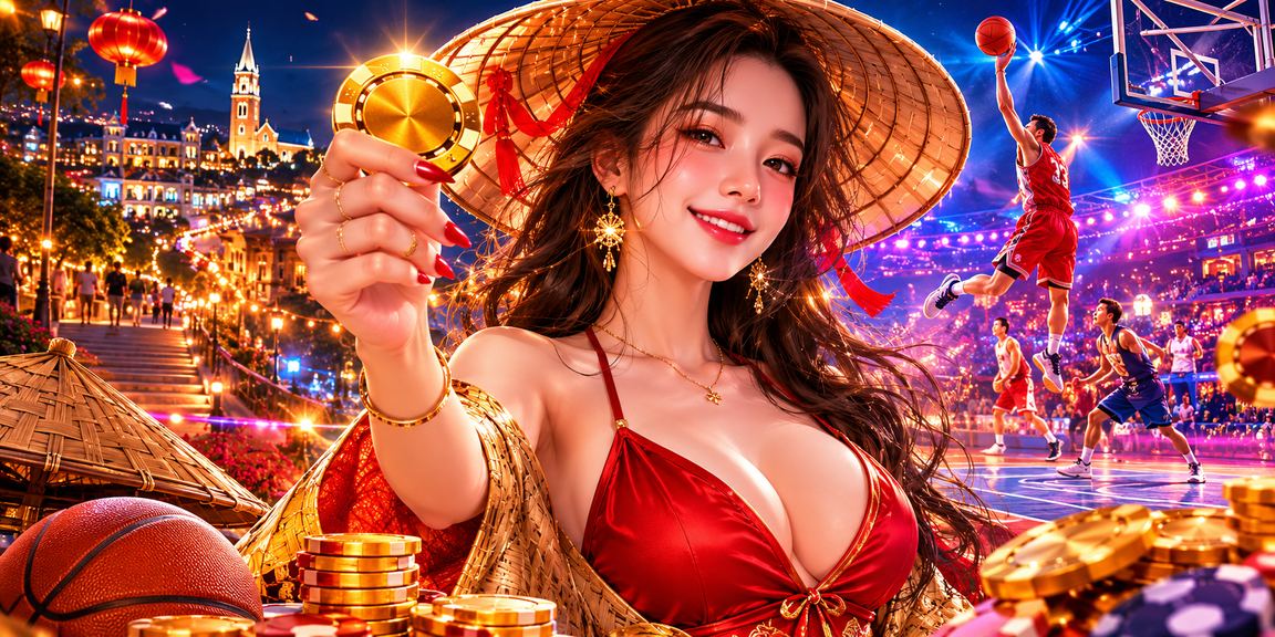 Cổ động viên cá cược bóng rổ tại Đà Lạt với nón lá truyền thống