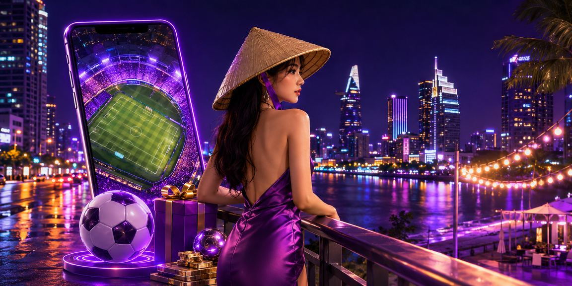 Thành viên VIP chơi thể thao cá cược trên điện thoại di động tại Hồ Chí Minh với nón lá truyền thống