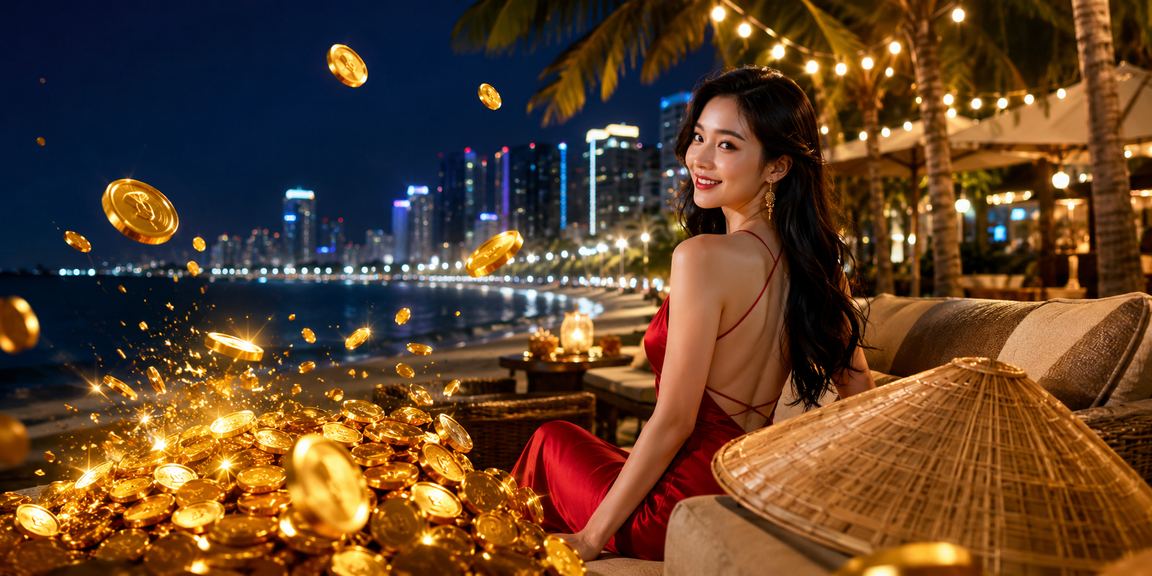Người chơi trải nghiệm casino trực tuyến tại Nha Trang với nón lá đặc trưng